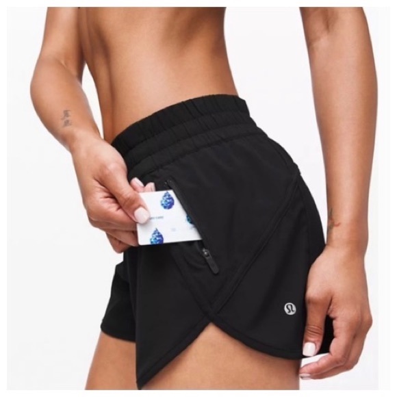 lululemon athletica Pants - Lululemon Athletica black 4” tracker shorts
